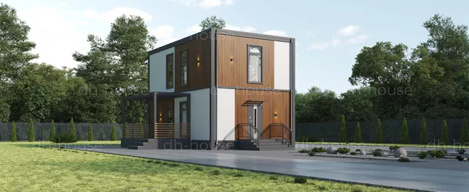 Двухэтажный модульный дом ULTRA 118-2