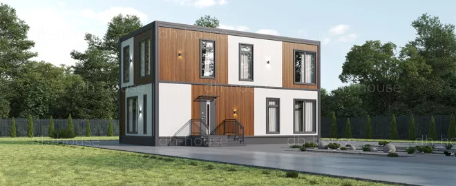 Двухэтажный модульный дом ULTRA 148-2